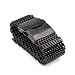 J.VANDER 20mm Brushed PVD Stainless Steel Shark Mesh Dive Watch Band Strap - Premium Clasp - Extra Long