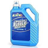 Bubble Solution Refill 70 OZ | Pre-Mix Premium Bubble Refill Solution No Measuring Required | Bubbles for Kids | Bubbles Refills | Bubbles Bulk | Bubble Machine Solution | Kids Easy Grip Bottle