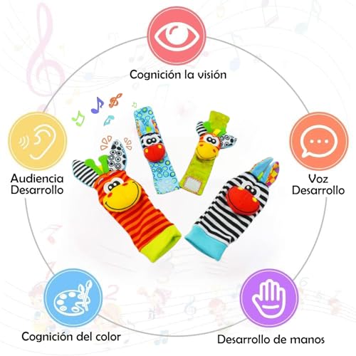 Juguetes Y Estimulación, Toy sonajas bebe Marca LLXXM (3)