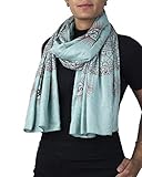 Yoga Scarf Meditation Shawl Large Wrap Hindu Prayer Stole OM print