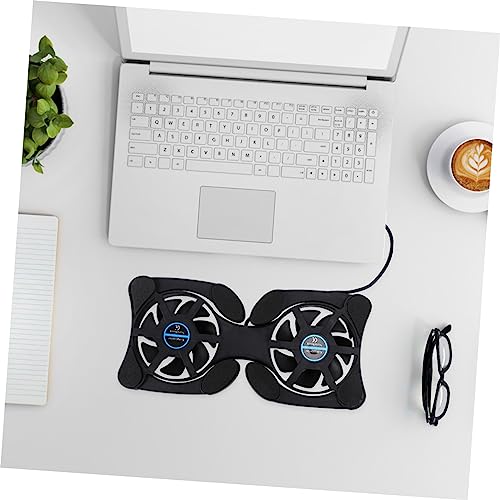 Cooling Pad Portátil Plegable para Laptop con 2 Ventiladores USB miniatura 5