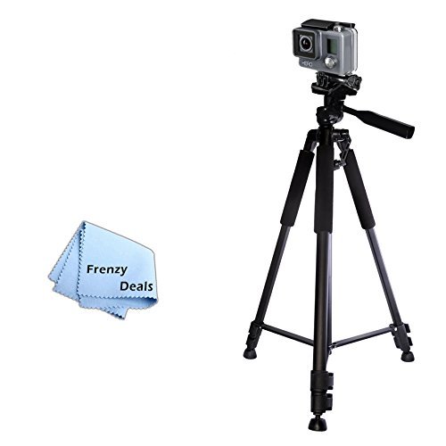 60” Inch Camera Tripod for ALL GoPro HERO Cameras & Camcorders + Frenzy