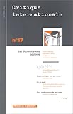  Critique internationale, numéro 17 : Les Discriminations positives