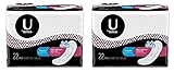 Kotex Security Ultra Thin Pads, Regular, Unscented, 22 Count (Pack of 2)