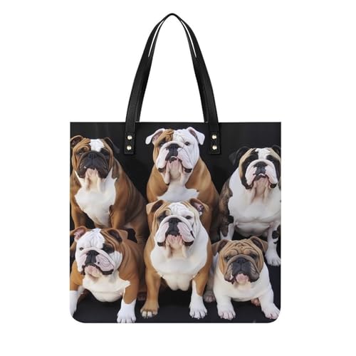 Red Apple Fruit Work Tote Bag for Women Leather Shoulder Bag with Magnetic Buckle Purse And Handbags