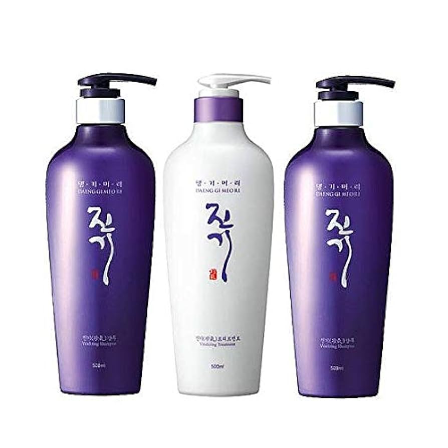 デンギモリ　珍気シャンプー×2 ／トリートメント×2  韓国製 Amazon | デンギモリ珍気シャンプー2本＆トリートメント 500ML