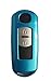 Produktbild CK+ Mazda Auto-Schlüssel Hülle ABS Lack Key Cover Case Etui für 3 2 6 CX-5 MX-5 - Blau