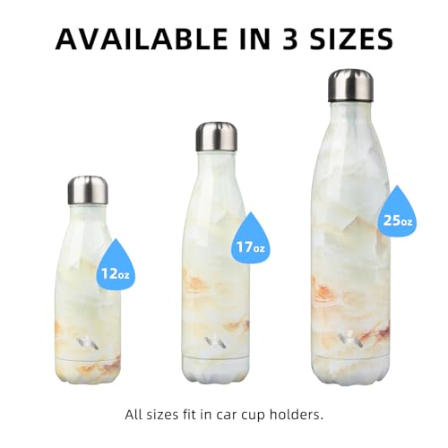 Image of Konokyo 24 Pack 17 oz Insulated Stainless Steel Water Bottle
