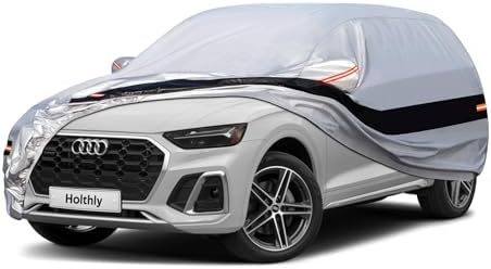 Funda Coche SUV Exterior Impermeable, Cubre Coche 4x4 de 10 Capas...