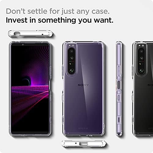 Spigen Ultra Hybrid Case Compatible with Sony Xperia 1 III - Crystal Clear