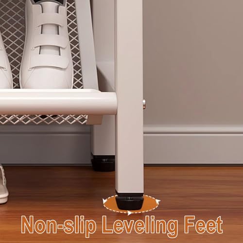 Range chaussures ultra plat pour optimiser l'espace derrière une porte - 7