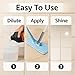 Solubril Tile Cleaner – Floor & Tile Cleaner for Limescale, Rust, Yellowing Tiles, Toilet Stains, Construction Residue – Multi-Surface Deep Cleaning Solution (1PCS)