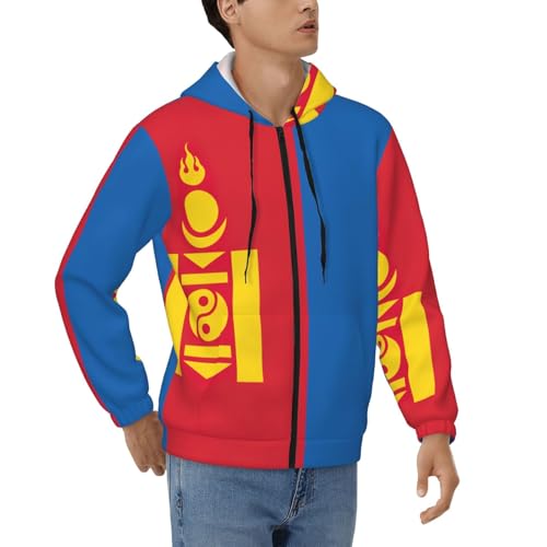 Sweat à capuche zippé thermique pour homme randonnée voyage