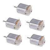  D DOLITY 5 STK. Mini Miniatur Motor Rüttelmotor Kleiner Elektromotor für DIY Auto Boot Modellbau