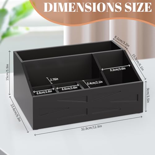 BELO VALE Large Mail Organizer Countertop,Farmhouse Desk and Kitchen Countertop Storage, Letter Sorter, Desk Mail and Bill Organizer, Desktop File and Paper Holder by BELO VALE - Used condition - Image 2