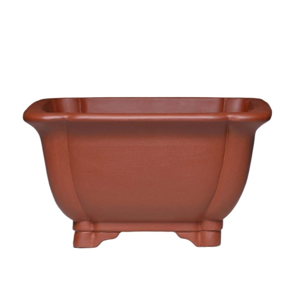 ADERFETBI Plant Pots Indoor Purple Clay Flowerpot Ceramic Large Chinese Style Living Room Greenery Succulent Bonsai Pots
