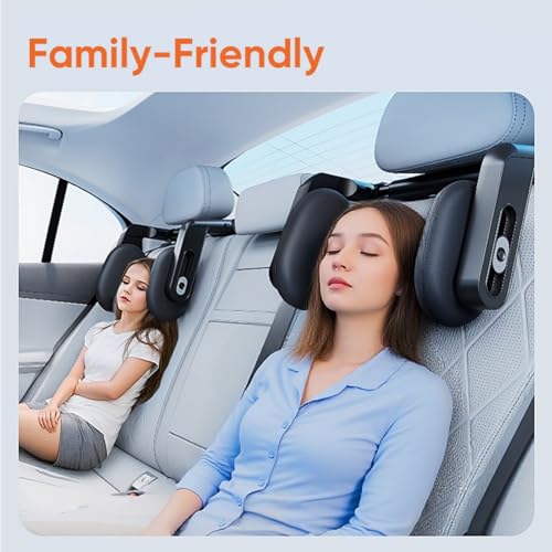 Oreiller ergonomique de voiture à mémoire de forme ventilé pour soulager les cervicales - 6