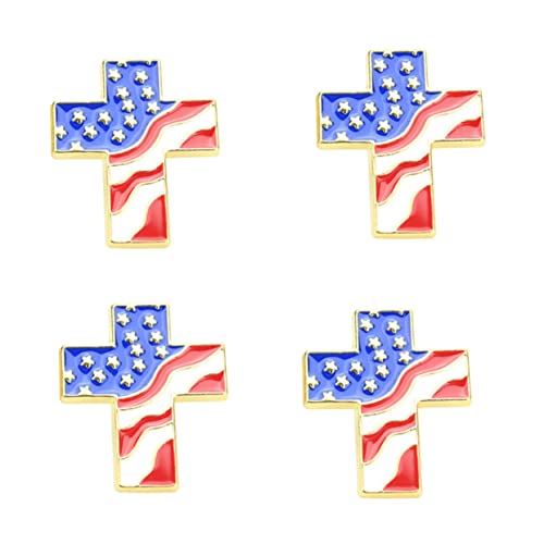 Broche créative Healvian décoration drapeau pour veste de cérémonie - 2