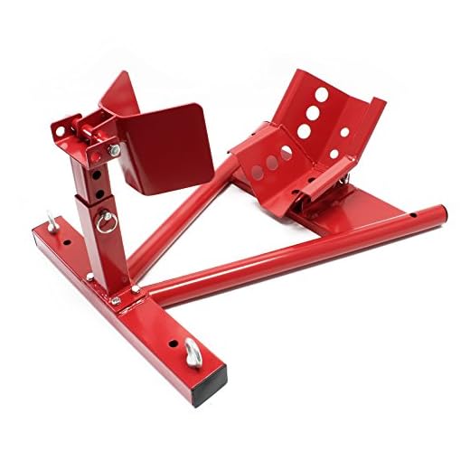 Soporte para motocicleta Balancín Rueda Mantenimiento Servicio Ayuda Transporte