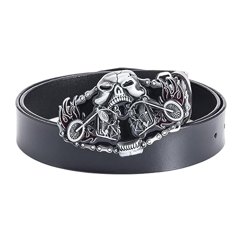 Ceinture cuir cowboy western homme d'exception avec boucle ouvragée