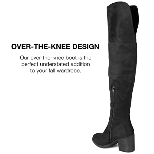 Journee Collection Women's Knee Boots3