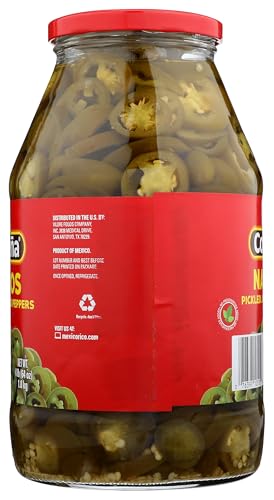 Image of La Costena Nacho Sliced Pickled Jalapenos, 64 Oz Jar