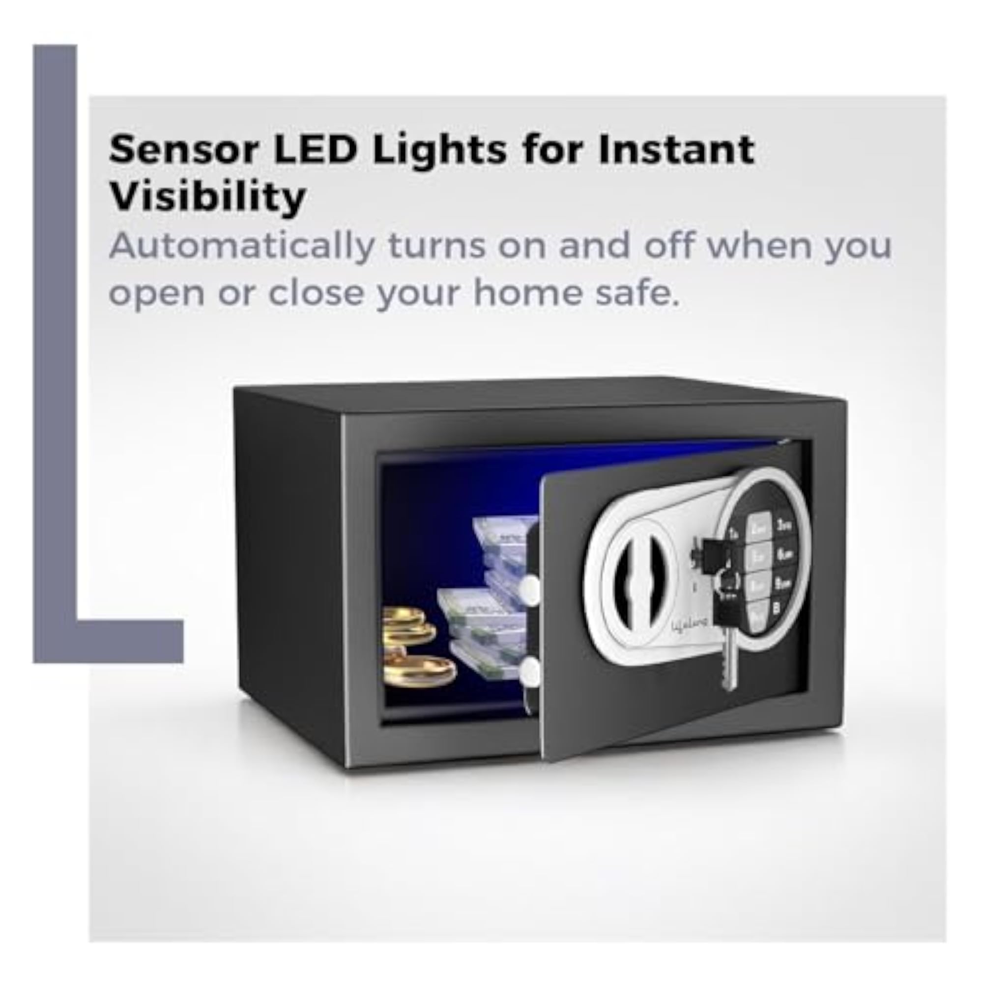 8.6L Small Digital Safe Locker Box
