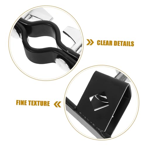 ERINGOGO Soporte de Brazo para Platillo para Baterías Soporte Ajustable de Metal Resistente para Instrumentos de Percusión miniatura 7