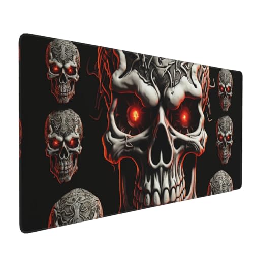 Tapis de souris de jeu étanche et XXL avec bords cousus pour ordinateur portable