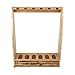 Rush Creek Creations unisex adult Rustic Pine Standing Indoor 6 Rifle Shotgun Storage Rack, Rustic Pine, 34 L x 9.5 W 42 H US