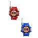 TOYANDONA 2Pcs Rechargeable Enfants Talkie Walkies Longue Portée Interphone Montres Drôle Enfants Montre Jouets pour Camping Randonnée Croisière