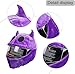 Motorcycle Helmet Cover, Funny Motorcycle Helmet Cover Sleeve, Motorbike Helmet Protective Cover for Full Face Helmets Men and Women (Demon)