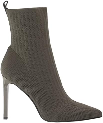 NINE WEST Women's Teoy2 Ankle Boot, Olive Green, 11 | Image 5
