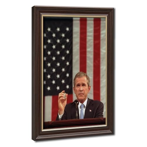 George W Bush Speech toile de salon et décoration murale historique chic
