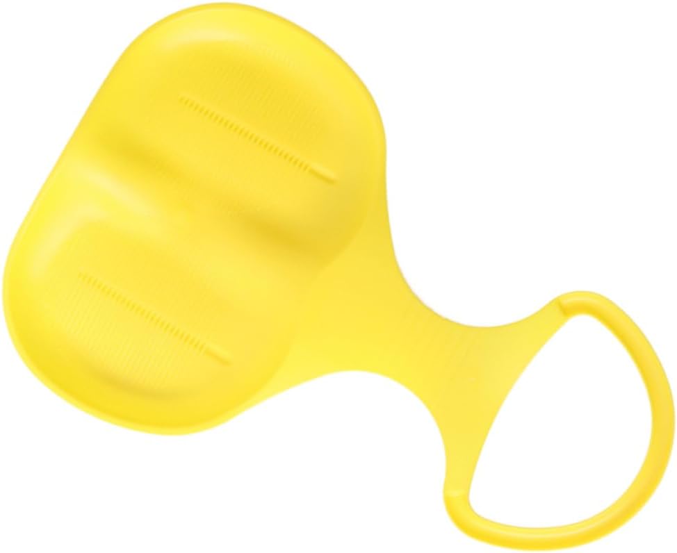 Kichvoe Thickened Plastic Ski Board for Winter Sports Sliding Sheet for Snow and Grass Lightweight Outdoor Sled Random Color Easy Storage and Use Random Color