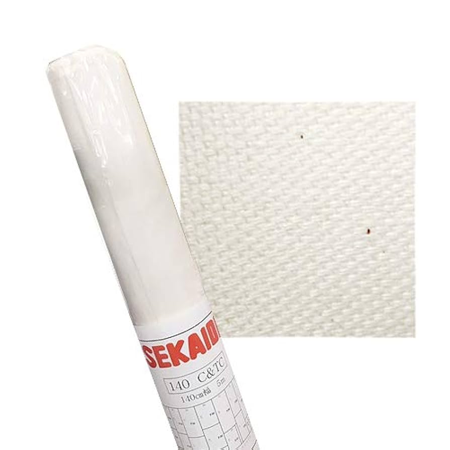 ロールキャンバス 140cm×5m 140C&TC 化繊混紡 Amazon | 世界堂 ロールキャンバス（綿+化繊混紡）140C&TC［5m