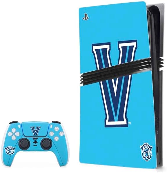Skinit Decal Gaming Skin Compatible with PS5 Pro Bundle - Officially Licensed Villanova University Wildcats Design