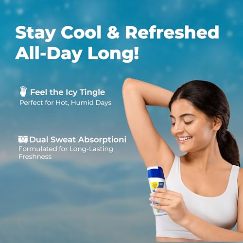 Image of Itchstop Prickly Heat Powder | Fast Cooling Relief from Prickly Heat, Rashes, Itching, Sunburn, Sweat, Excess Moisture, Body Odor, Skin Burning & Irritation | Keeps Skin Fresh, Dry & Free from Bacteria All Day | Fine-Textured Talc for All Ages - Adults & Kids | 150g (Ice Menthol (Pack of 3))