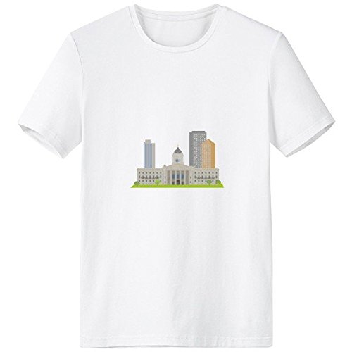 T-shirt Canada Homme Confort Coton Sans Étiquette Anti-Irritation