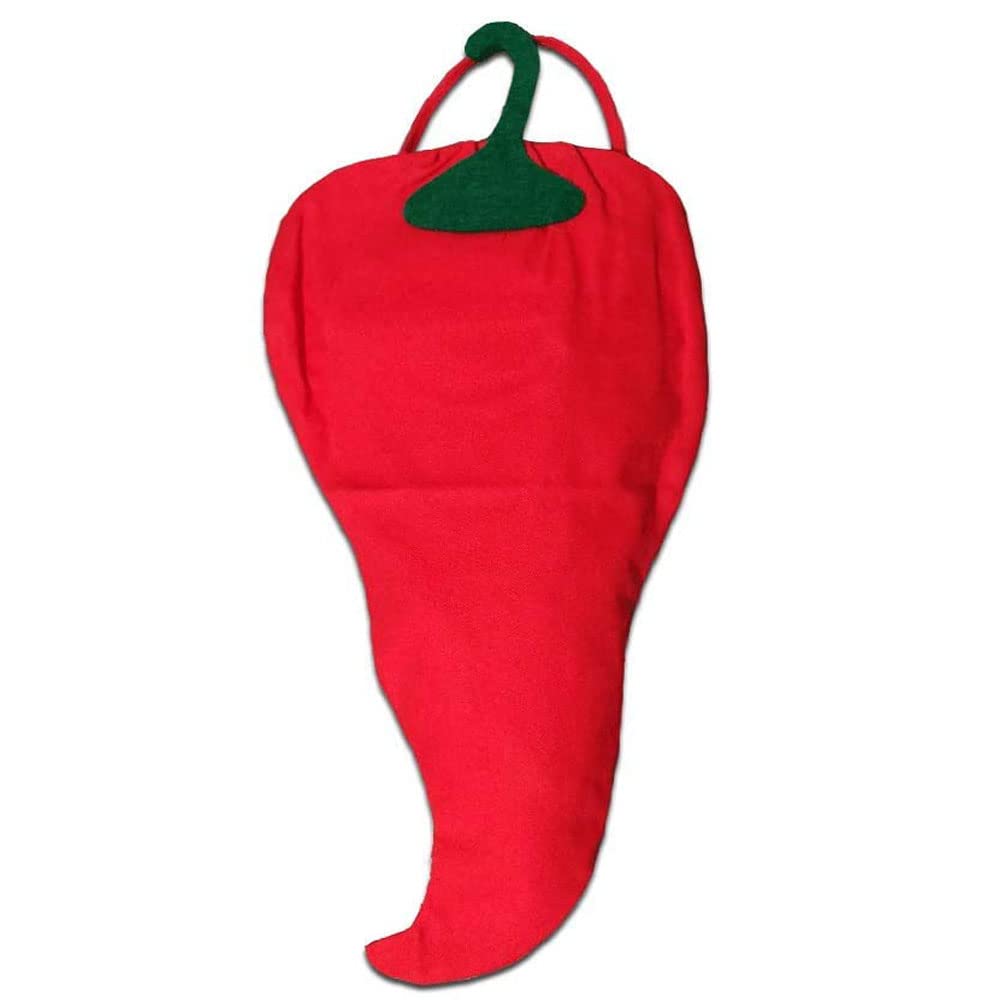 SACASACRed pepper - Tuck the plastic bags from the top and... pull them one by one from the bottom... 46 X 11 X 22 cm. Fab. France, Red