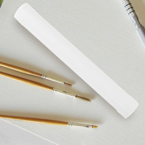 DIYEAH Posterröhre Aus Kunststoff 12.36 Zoll Länge 1.65 Zoll Durchmesser Mit Deckel Wasserdichtes Plakatrohr Zur Sicherung Von Postern Und Kunstwerken Auf Reisen