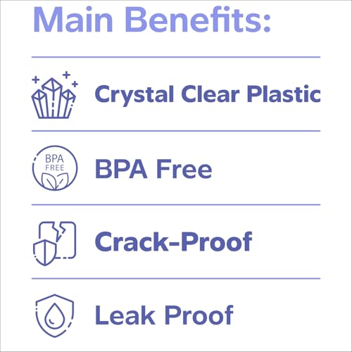 Image of GUSTO 3.25 oz Jello Shot Cups with Lids [100 Count] Clear Plastic Portion Containers, Condiment Cups for Sauces, Dressings & Samples - Durable, Stackable, Leak-Resistant (Formerly Comfy Package)