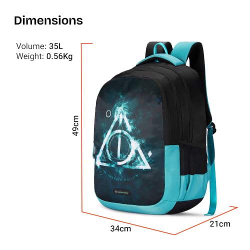 Image of Nasher Miles x Harry Potter Backpack | Polyester Laptop Backpack 35L | Ideal for School, College, Office & Travel | Men, Women, Boys, Girls