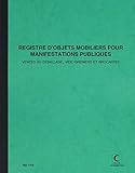 objet a vendre vide grenier Elve REG. D\'OBJETS MOBILIERS POUR MANIFESTATIONS PUBLIQUES PIQ. 320X240 84 P.
