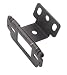 Amerock Full Inset Partial Wrap Free Swinging Ball Tip Hinge For 3/4" Doors Oil Rubbed Bronze Single