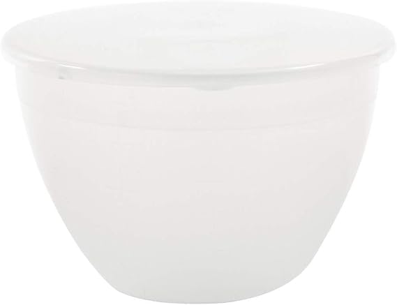 KitchenCraft Plastic Pudding Basin with Lid, Extra Small, 150 ml (0.25 Pint)
