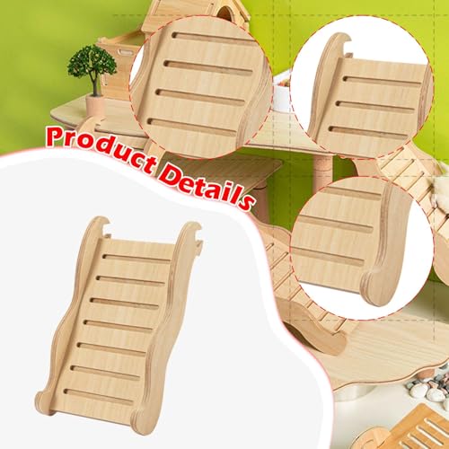 ＡＷＨＡＯ Estrutura de Escada para Hamster, Rampa de Gaiola, Brinquedo para Roedores, S