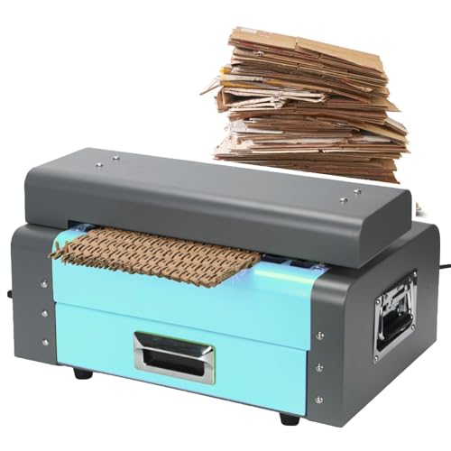 FBJAMZ Máquina cortadora de cartón, Ancho máximo de 35 cm, para Material de Embalaje de Bricolaje, transforma el cartón en Acolchado