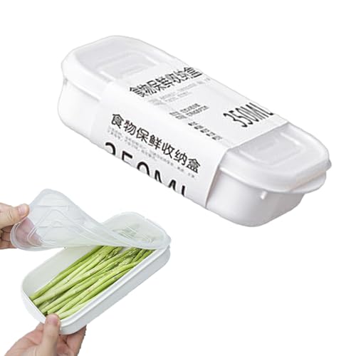 Contenedor De Alimentos Frescos - Organizadores Portátiles Para Congelador Para Nevera Con Balanza | Caja De Frutas Y Verduras En Japonés | Comida Frutas Verduras Pescado Carne Conservación