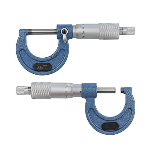 Micromètre extérieur de précision outillage de mesure diamètre 0-25 mm